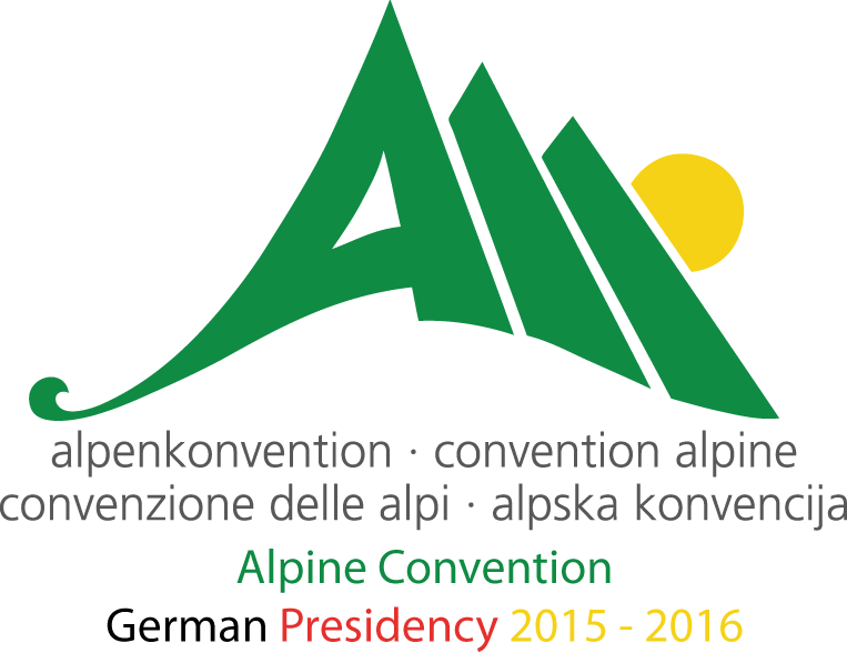 Alpine convention logo German presidency