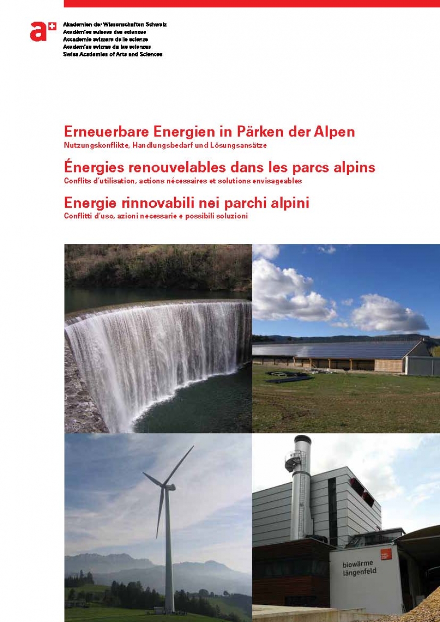 Renewable Energy in Alpine Parks: Conflicts on Use, Necessary Actions and Possible Solutions